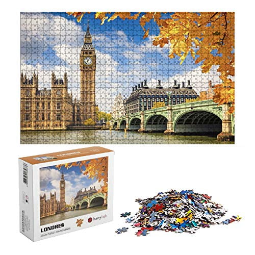 Rompecabezas 1000 Piezas (Diseño Londres) Hanylish Diseño Londres