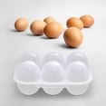 thumbnail image 1 of Caja de almacenamiento para huevos, contenedor para huevos, nevera, barbacoa, hogar, Estuche de transporte para huevos, Picnic, parrilla al aire libre, 1 of 9