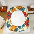 thumbnail image 5 of Castle Fairy Teenagers Chic Floral Daisy Bed Sheets,Vintage Aesthetic King Sheets, 5 of 7