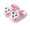 Pink, variant on Boys Girls Toddler Clogs Classic Graphic on Slides Sandals One-Foot Slide Slipper Waterproof Beach Pool Sandals (Toddler/Little Kids/Big Kids)