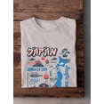 thumbnail image 3 of Japan Tourist Map T-Shirt Men -Image by Shutterstock, Male Small, 3 of 4