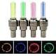 thumbnail image 1 of Juego de 4 luces LED para ruedas de bicicleta, 4 colores, tapas de válvula LED impermeables para ruedas delanteras y traseras, luces de seguridad LED para ruedas de bicicleta, 1 of 5