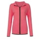 thumbnail image 3 of Puntoco moda mujer Color sólido cremallera manga larga deporte blusa tops Sudadera con capucha Flash Picks Puntoco Puntoco-5164, 3 of 6