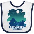 thumbnail image 3 of Inktastic Smoky Mountains Gatlinburg Tennessee with Bear Boys or Girls Baby Bib, 3 of 4