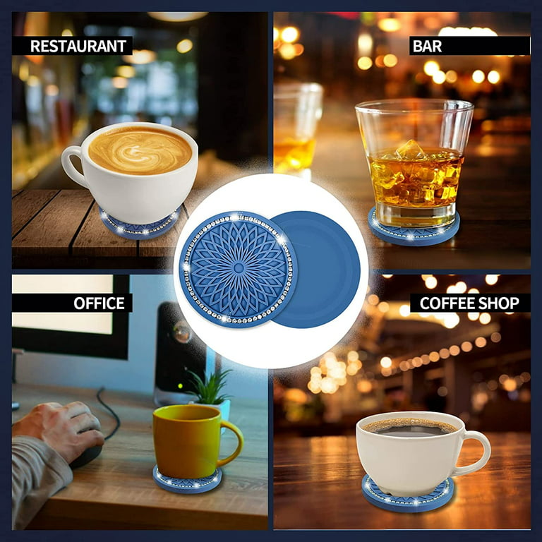 2 Pack Car Cup Holder Coaster,Don't Fuck up The Car Printed Car  Coaster,Universal Vehicle Cup Holders Coasters Rhinestone Automotive  Interior
