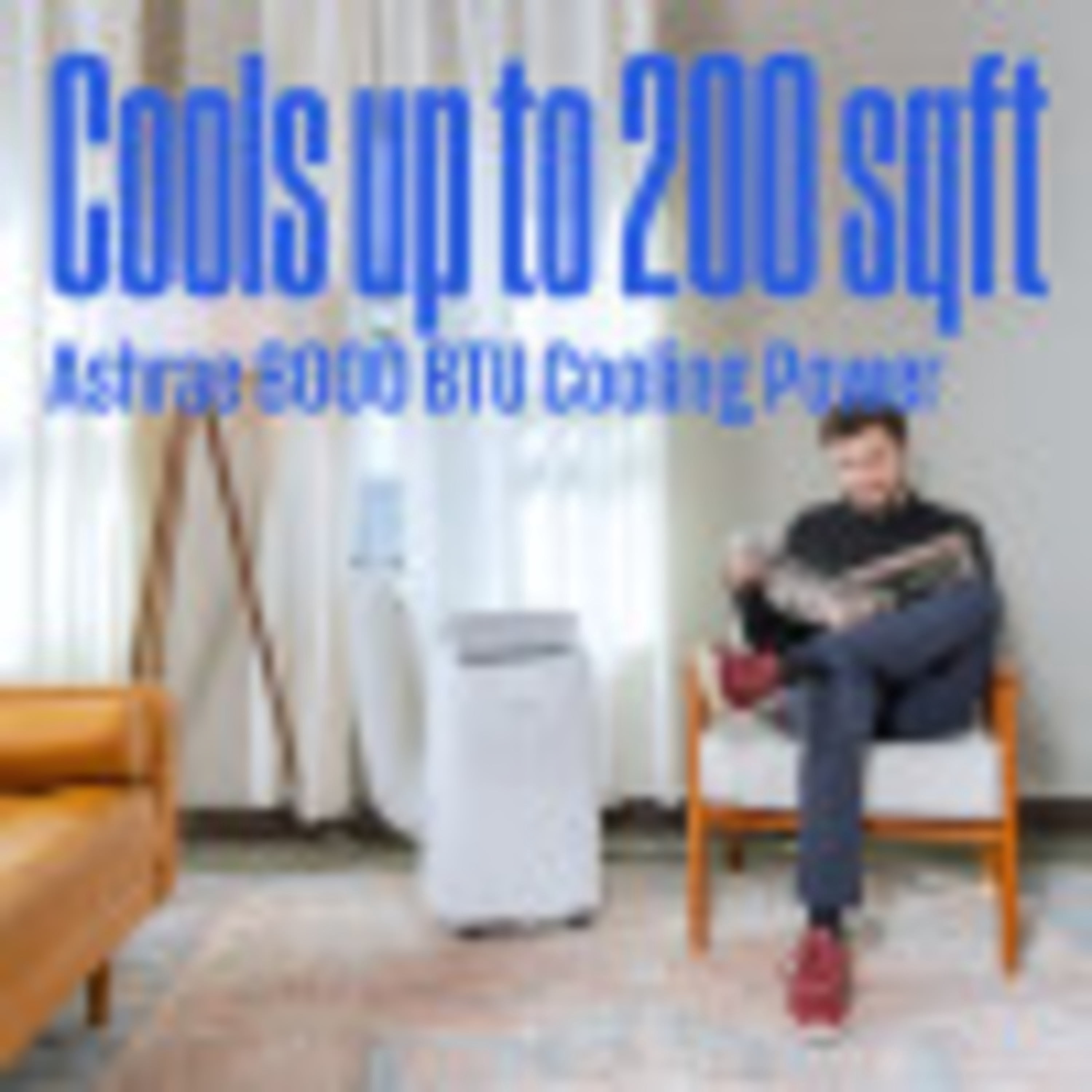 Westinghouse 8,000 BTU Portable Air Conditioner & Dehumidifier with Remote & Smart App, up to 350 Sq Ft