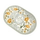 thumbnail image 5 of Alfombra de baño con diseño floral, de secado rápido, antideslizante, con respaldo de goma, súper absorbente. Estilo C, 5 of 9