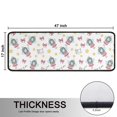 thumbnail image 5 of Kitchen Rugs Sets Of 2,White Fairy Cat Pattern Anti Fatigue Kitchen Mat Rugs Non Slip Washable,Decorative Kitchen Floor Mats for Kitchen,Sink,Laundry,17"x47"+17"x47", 5 of 5