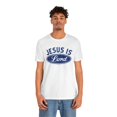 thumbnail image 3 of Jesus Is Lord Christian Faith Based Short Sleeve Tee, 3 of 6