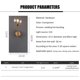 thumbnail image 5 of Lámpara De Pared Compacta Led Luz De Pared Simple Moderna Con Brazo Dorado Largo Para Dormitorio Sala De Estar Café Noticed HA027218-01, 5 of 6