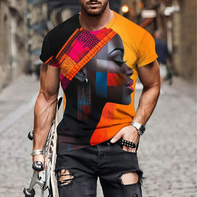 Blusas y camisas de manga corta y cuello redondo para hombre, estilo casual, con estampado del Día de San Patricio, para hombre, para fitness, deportes, pantalones cortos, camisetas, blusas de poliést