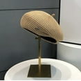 thumbnail image 7 of WWG Ladies' Summer Adjustable Beret Thin Casual Breathable Beach Hat for Outdoor Activities, Polyester Sun Hat for Women with Adjustable Strap, Cap Circumference 56-58cm, 7 of 7