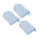 thumbnail image 1 of Manoplas Faciales De Microfibra, 3 Guantes Desmaquillantes, Reutilizables, Cómodos, Suaves, De Franela De Microfibra, Para Todo Tipo De Piel, 1 of 5