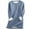 Blue, variant on BXINGOHAI Women's Winter Warm Sherpa Lined Fleece Crewneck Sweatshirt Pullover Loungewear Tunic Tops Blue L