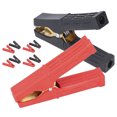 thumbnail image 3 of Wire Cable Clamp Battery Cable Clamps Battery Clips 100A Car Electrical  Tool for Women, 3 of 8