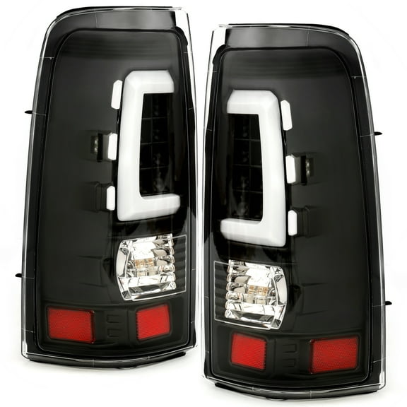 WaiRitoday LED Tail Lights Compatible with Chevy Silverado 1999-06 GMC Sierra 1500 2500 HD 3500 1999-02