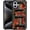 Bookshelf Floral Embroidery, variant on for iPhone 14 Case, Black TPU Rubber Impact-Resistant Anti-Slip Fingerprint-Free Protective Case- Gothic Raven Bookshelf