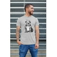 thumbnail image 3 of Old Glory Mens Bulldog Crown Short Sleeve Graphic T Shirt, 3 of 6