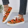 thumbnail image 2 of YLYL Halloween Women Shoes Skeleton Printed Slip on Lightweight Comfort Walking Dress Shoes for Halloween Party, 2 of 9