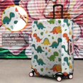 thumbnail image 4 of Colorful Dinosaur Pattern with Eggs and Bones Luggage Cover Fashion Suitcase Cover Baggage Covers Fit 25-28 Inch Luggage (Go Travel), 4 of 5