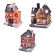 thumbnail image 1 of Casa de pueblo,Estatua de estatuilla de casa de pueblo de escena navideña,Decoración del hogar con luz LED,Adorno de decoración de mesa de Navidad coleccionable,Light Up Indoor Coleccionable, 1 of 9