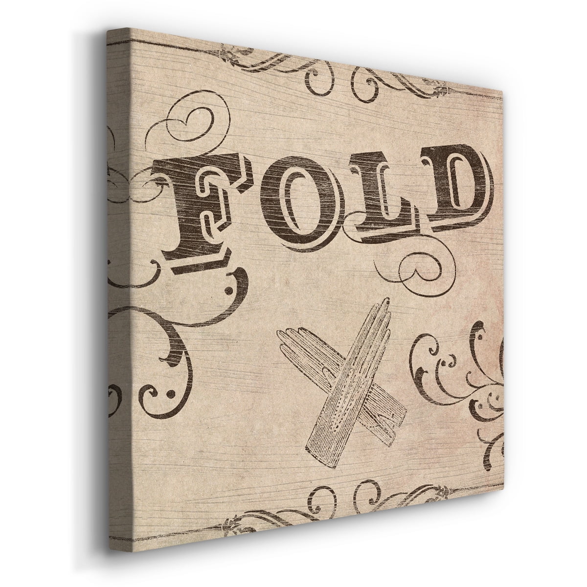 Wexford Home Custom Adagio VII-Premium Gallery Wrapped Canvas, 40" x 40" - Ready to Hang