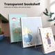 thumbnail image 4 of soportes de exhibición de libros de acrílico transparente multiusos, soporte de exhibición de libros de acrílico para exhibir libros, cuadernos, álbumes de fotos, 4 of 4