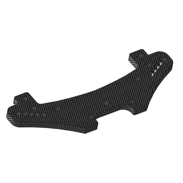 Actualización de soporte de parachoques trasero de coche RC para coche de RC 1:10 TA05 TA05-R TA05-Vdf2 perfke Soporte de parachoques de carbono RC