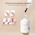 thumbnail image 1 of Colle de Base pour Ongles 18 ml Multifonctionnelle, Opération Simple, Résine, Fonction Couche de Base 5 en 1, Gel UV à Trempage pour Femmes, 1 of 8
