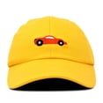 thumbnail image 5 of DALIX Race Car Hats Dad Hat Baseball Cap Embroidered Custom Cotton Caps in Gold, 5 of 7