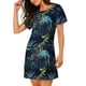 thumbnail image 2 of Disketp Cartoon Dinosaur para Camisón Corto de Manga Corta para Mujeres, Camisón Cómodo con Escote Redondo, Bonito y Confortable, 2 of 6