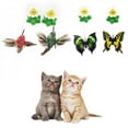 thumbnail image 2 of Cat Toy Electric Rotating Funny Cat Toy Electric Colorful Butterfly Bird Pet Interactive Toy, 2 of 6