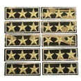 thumbnail image 3 of Iron On Patches, 10 Pieces Five Point Star Patches Camouflage Design For Clothes For DIY For Shoes ANGGREK Otros, 3 of 8