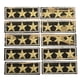 thumbnail image 1 of 10 Uds. Parches para planchar camuflaje estrella de cinco puntos llamativos amplia aplicación parches de hierro de algodón duraderos para ropa, 1 of 5