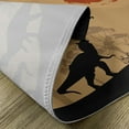thumbnail image 5 of Ambesonne Dinosaur Place Mats Set of 4, Prehistoric Wilderness, Standard Size, Pale Brown Orange Black, 5 of 6