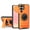 Orange, variant on TECH CIRCLE For Galaxy A53 5G Magnetic Phone Case with Rotatable Grip Ring Stand, Rotating Camera Cover, Kickstand, MagSafe-Compatible, Shockproof Protective Rugged Cover, Orange