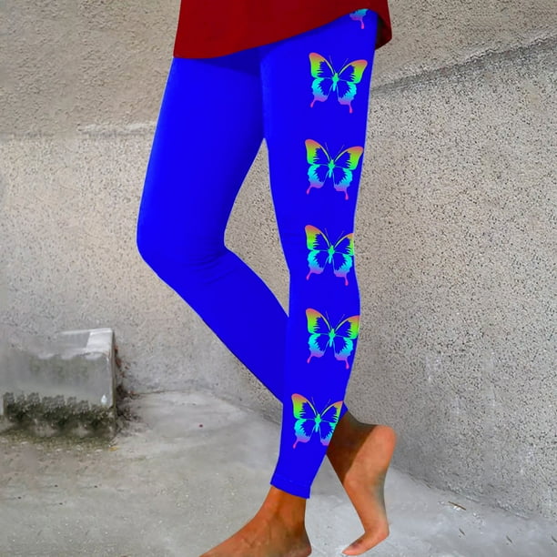 WILLBEST Leggings de Yoga Estampados Para Mujer, Mallas de Cintura Alta Para Entrenamiento, Pantalones Deportivos Elásticos Cómodos Con Ajuste de Control Mediana