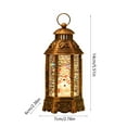 thumbnail image 3 of Christmas Snow Globe Lantern Christmas Decorations, Xmas Gifts Christmas Vintage Home Decor Indoor, Christmas Sparkling Lantern, Holiday Party Gift, 3 of 6