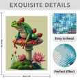 thumbnail image 3 of Diamond Art Kit for Adults, Frog Strawberries Mushroom Flowers Diamond Painting for Adults Beginners, 5D DIY Diamond Art Painting Kits, Colorful Diamond Painting Craft for Home Decor 12x16, 3 of 7