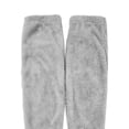 thumbnail image 6 of Thigh High Socks over Knee Boot Socks Stocking Winter Long Plush Leg Warmers Grey, 6 of 7