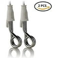thumbnail image 2 of Ovente Electric Stainless Steel Immersion Heater for Tea Coffee & Beverage, 300 Watt Power Portable Submersible Instant Hot Water Warmer, Light Weight Easy Heating & Clean, White Pack of 2 CH3012, 2 of 6