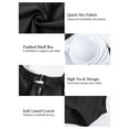 thumbnail image 4 of YNIQUE Women's One Piece Swimsuits Tummy Control Swimwear Flattering High Waisted Monokini Bathing Suits for Women, 4 of 8