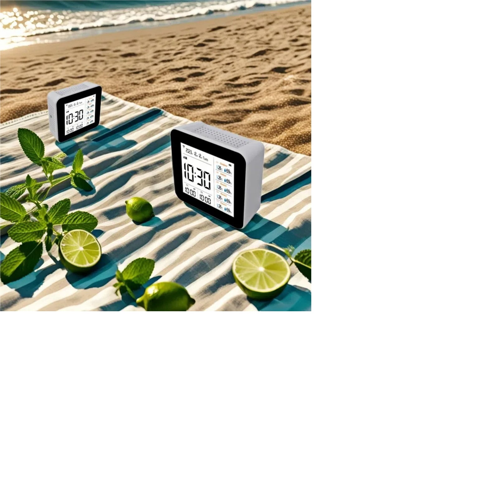 13-in-1 Wireless Temperature and Humidity Smart Weather Station Indoor and Outdoor Wireless