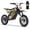 Yellow, variant on QEASET electric dirt bike, 500W kids dirt bike for Boys Girls Age 8-14, Purple