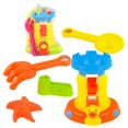 thumbnail image 3 of Molino de arena con reloj de arena, juego de 5 piezas con de arena, para niños Zulema Juguete de arena, 3 of 8