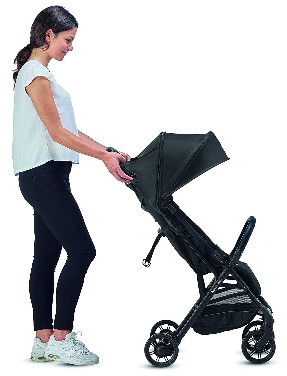 Inglesina Quid Baby Stroller - Lightweight at 13 lbs, Travel-Friendly,  Ultra-Compact & Folding - Fits in Airplane Cabin & Overhead - for Toddlers  from