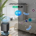 thumbnail image 3 of Small Dehumidifier for Home Bedroom, Quiet Air Dryer with Standard Plug, Compact Moisture Absorber for Wardrobe and Basements, Black, 3 of 8