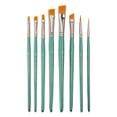 thumbnail image 2 of Royal & Langnickel Assorted Shape Golden Taklon Art Brush Set 8 pieces, 2 of 7
