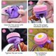 thumbnail image 4 of Bike Bell, with Loud Crisp Clear Sound, Aluminum Bike Accessories Safe Cycling ,Flower Design,pink white, 4 of 5