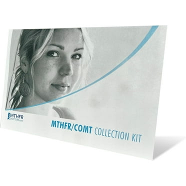 MTHFR & COMT Test Kit Combo - Methylation Genes MTHFR (C677T & A1298C), COMT V158M. Fast Results.